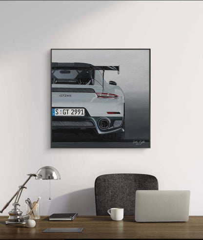 Porsche 911 (GT2 RS) - (14" x 14") Painting