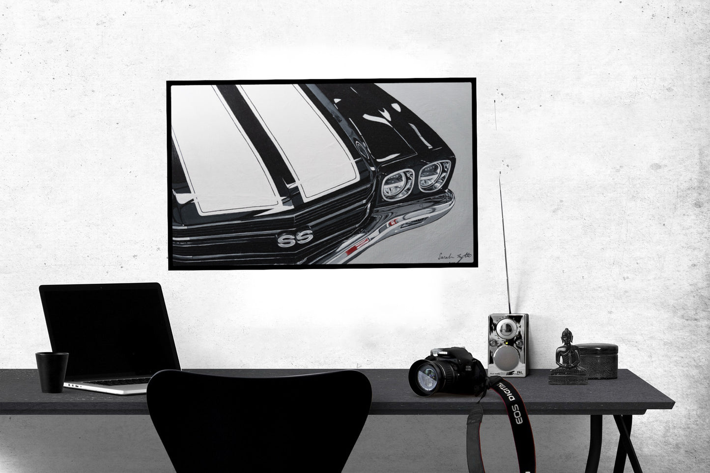 Chevelle SS - (9" x 15") Painting
