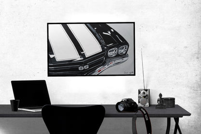 Chevelle SS - (9" x 15") Painting
