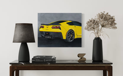 C7 Corvette - (16" x 20") Painting