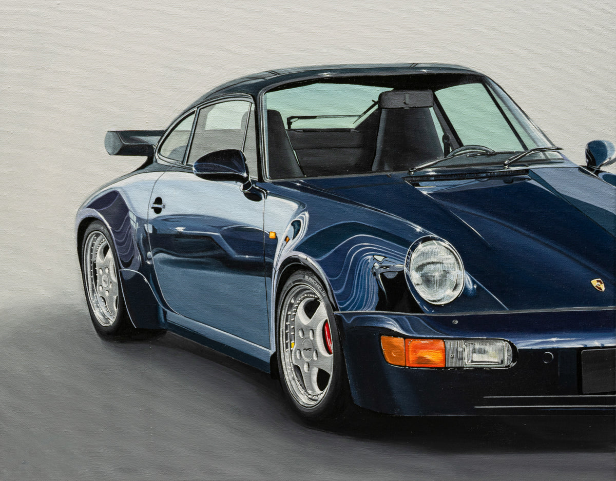 Porsche 911 964 - (16" x 20") Painting