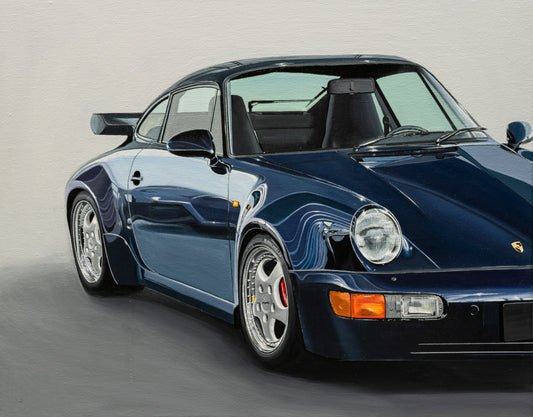 Porsche 911 964 - (16" x 20") Painting
