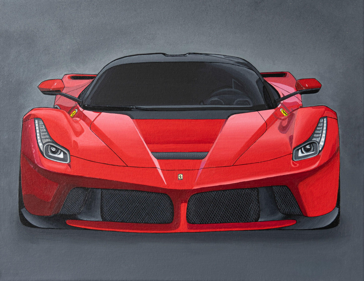 Ferrari LaFerrari - (14" x 18") Painting
