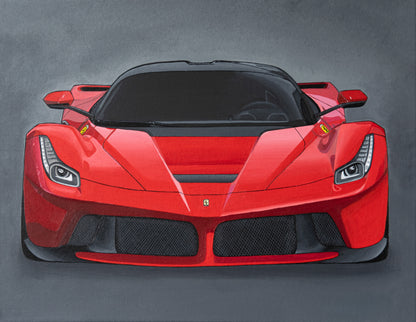 Ferrari LaFerrari - (14" x 18") Painting