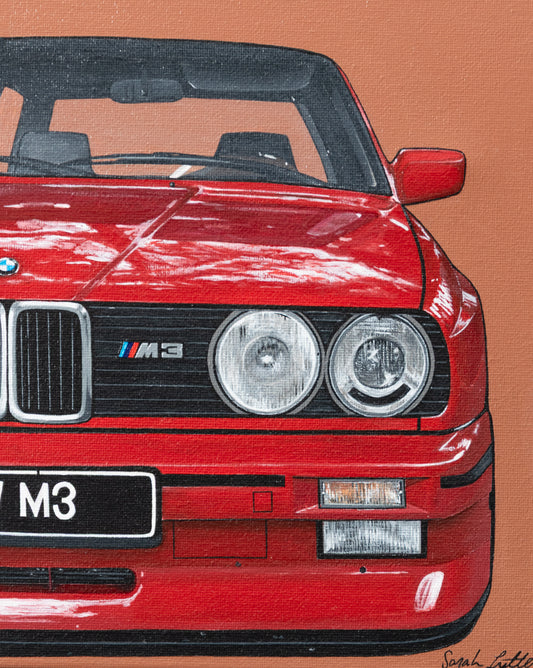 BMW E30 M3 - (8" x 10") Painting